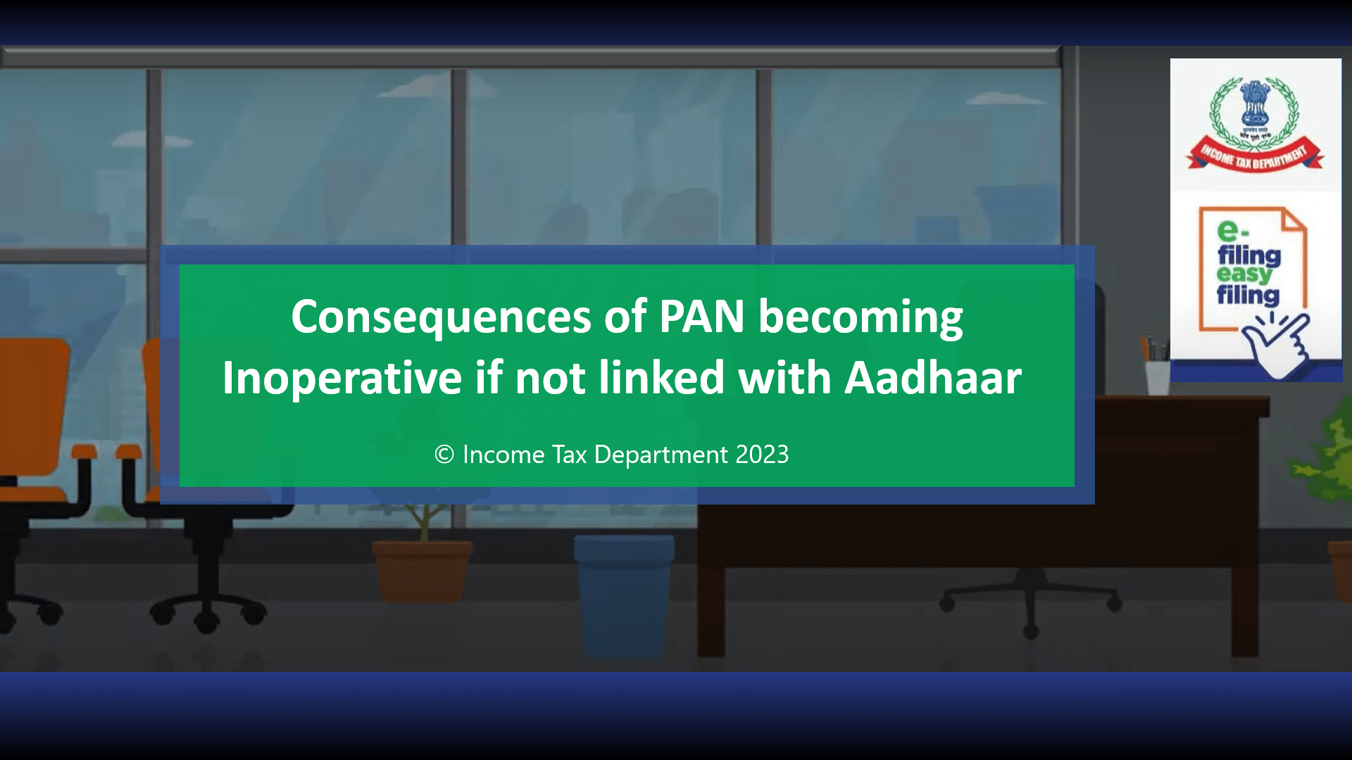 consequences of PAN becoming operative if not linked with Aadhar and some of the frequently asked questions on impact of PAN becoming inoperative.