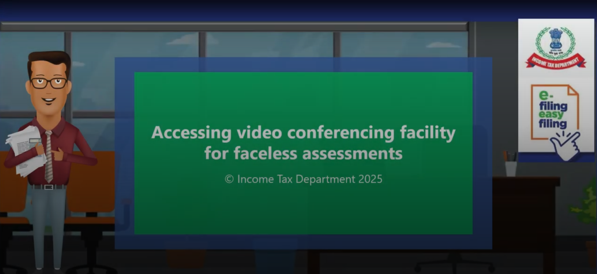 Faceless Assessment and Video conferencing in faceless Assessment