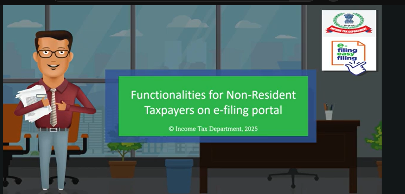 Non-Resident Taxpayers on e-filing portal 1