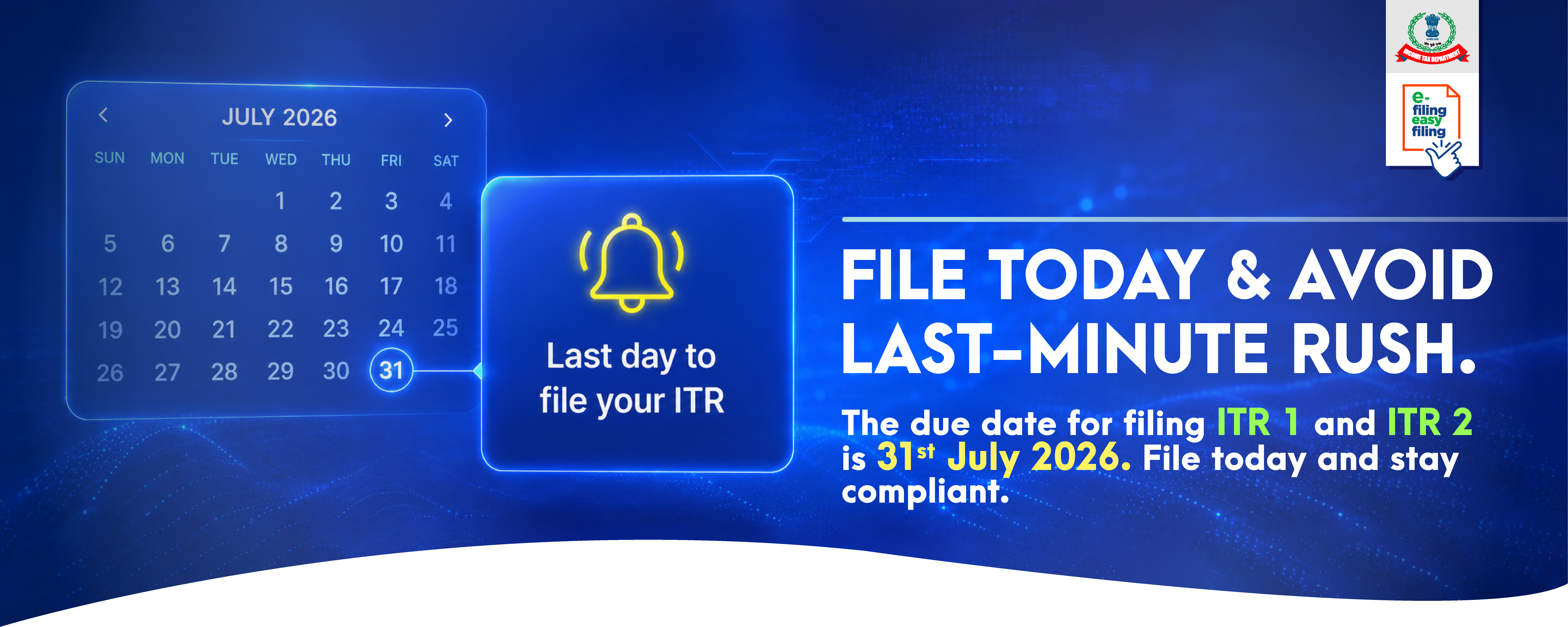 ITR due date