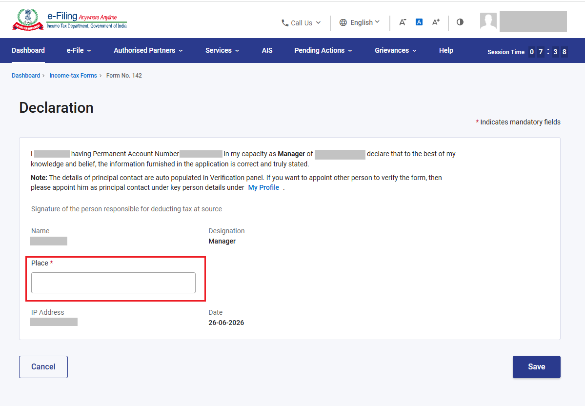 Data responsive