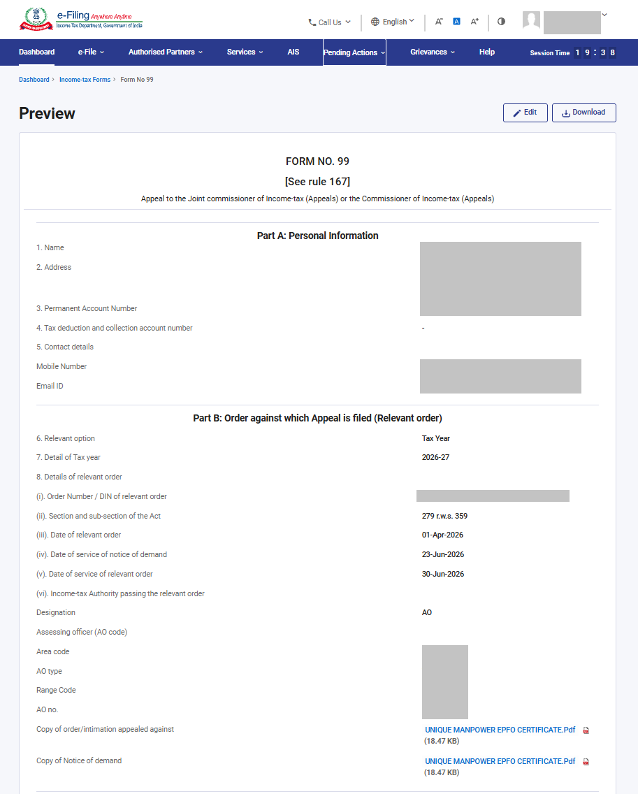 Data responsive