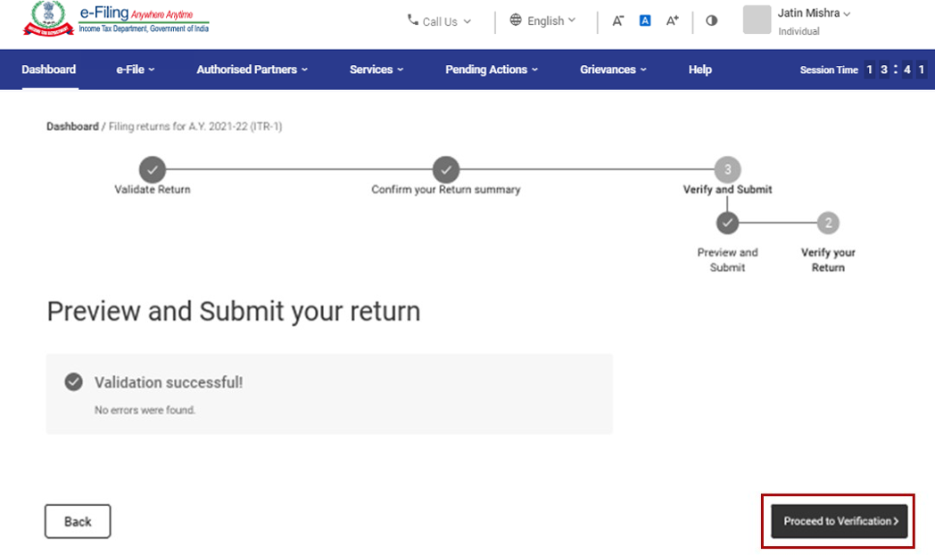 How to file Income Tax Return 2021-22 in the New Income Tax Portal?