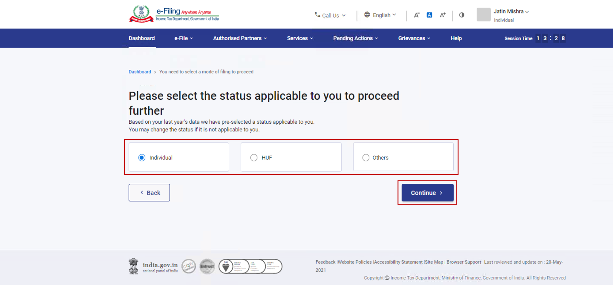 How to file Income Tax Return 2021-22 in the New Income Tax Portal?