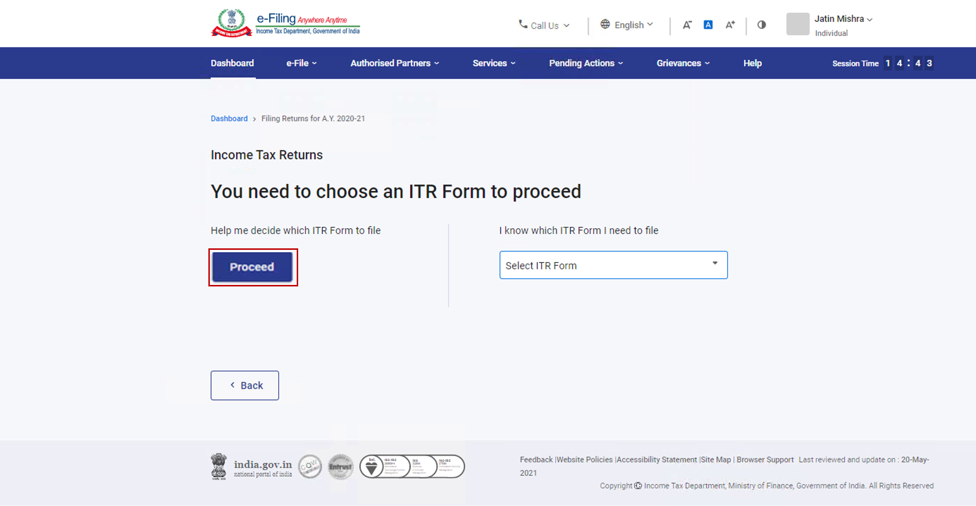 How to file Income Tax Return 2021-22 in the New Income Tax Portal?