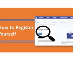 How to Register Yourself