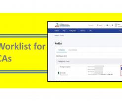 Worklist for CAs