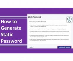 Generate Static Password