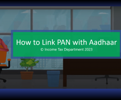 Link PAN with Aadhaar