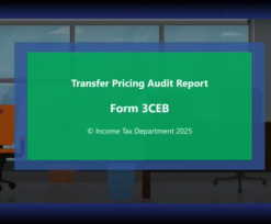 Transfer pricing audit report in form 3CEB