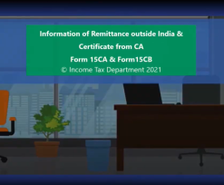 How to file form 15CB/CA