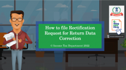How to file Rectification Request for Return Data Correction