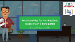 Non-Resident Taxpayers on e-filing portal 1