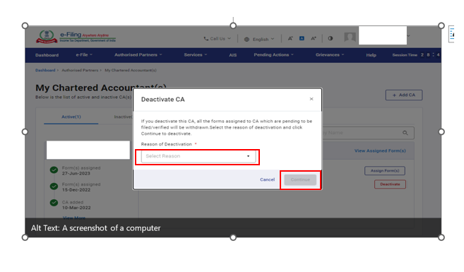 My Chartered Accountant(CA) User Manual | Income Tax Department