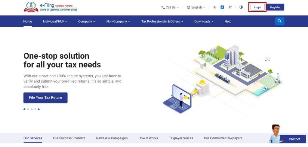 View Rectification Status User Manual | Income Tax Department