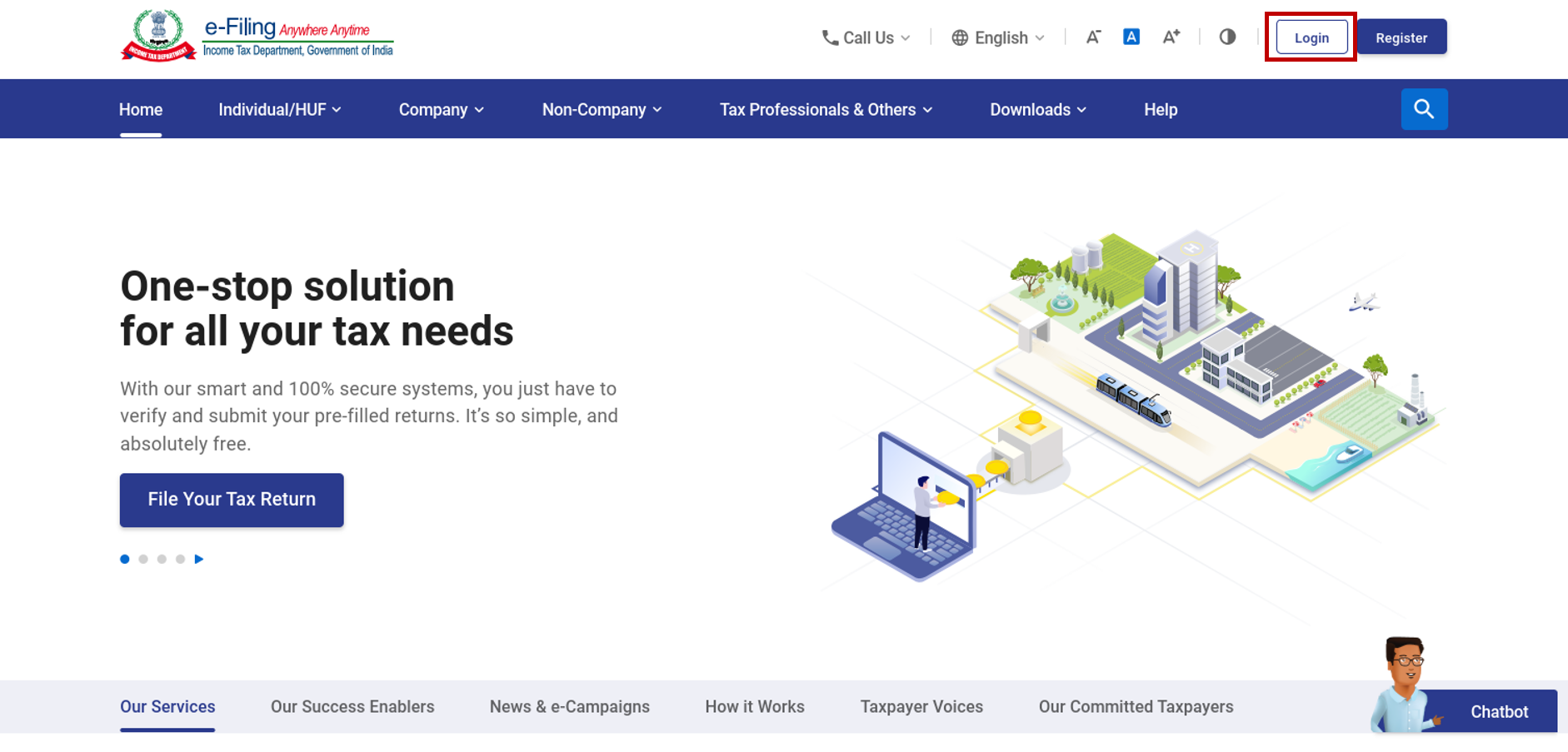 View Filed Forms User Manual Income Tax Department