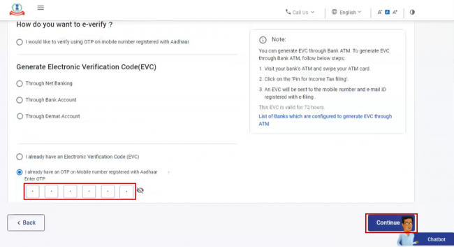 How to e-Verify User Manual | Income Tax Department