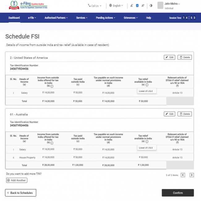 File ITR-2 Online User Manual | Income Tax Department